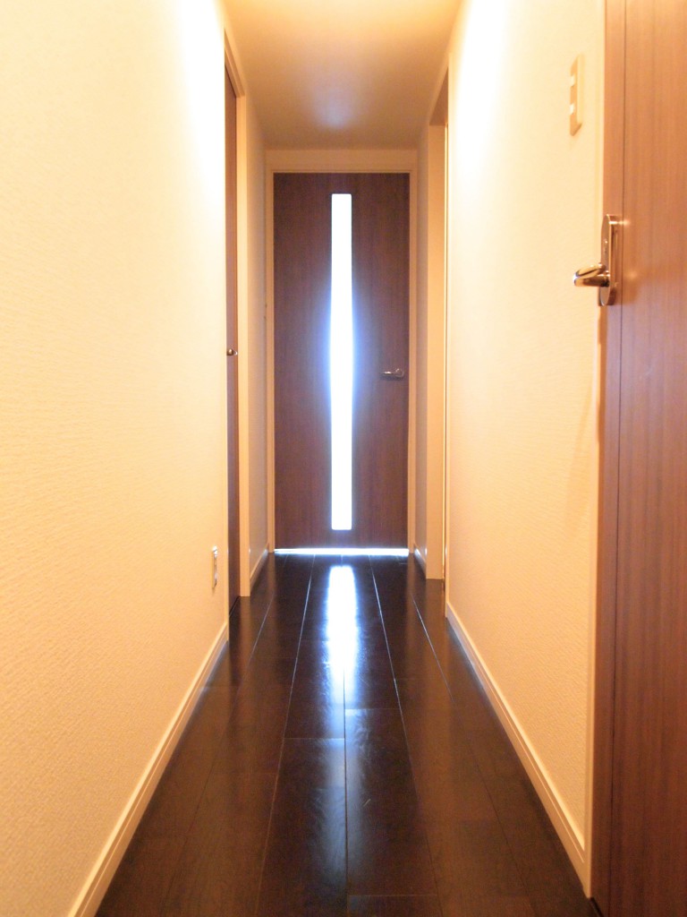 きちんと廊下でお部屋が仕切られています