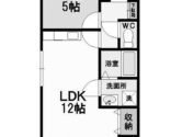 キャッスルミニ松園_201間取図