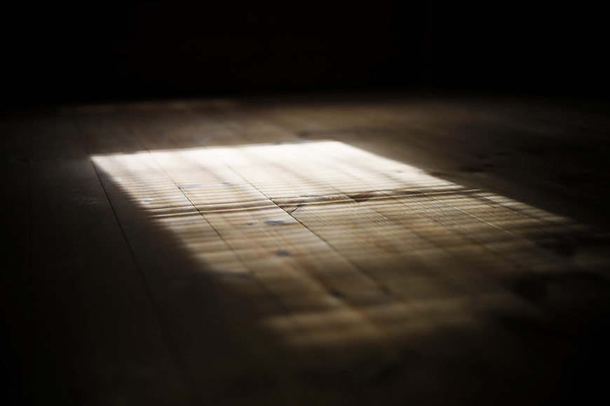 藤塚3丁目戸建｜1階_サービスルーム（納戸）_光に照らされる床材_MG_0042