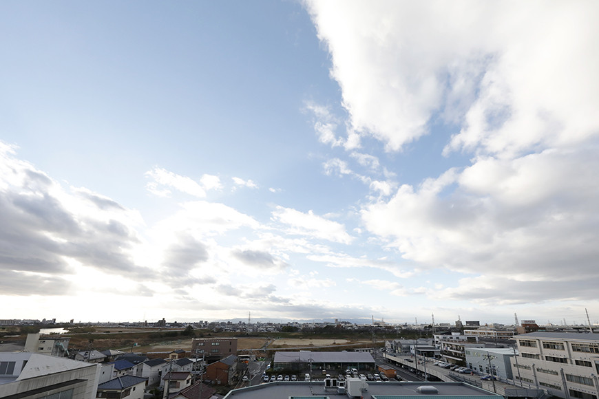 名古屋市北区｜レジデンス落合｜7A号室｜ベランダからの眺望_MG_9344