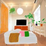 ＜TOMOS今池（ナゴヤマンション今池）＞ミッドセンチュリー(風)